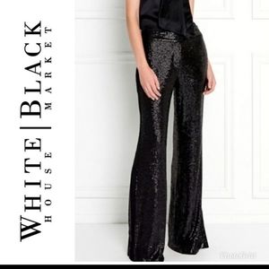White House Black Market black sequence pants